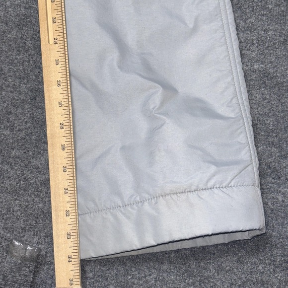 Vintage Roffe Snow Pants Womens Large Gray Bib Suspender Ski Insulated USA 80s - Picture 13 of 16